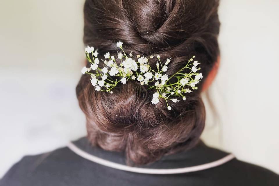 Bridal hair