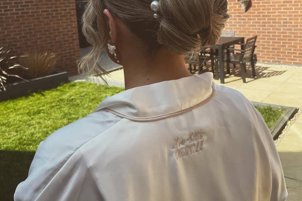 Bridal hair