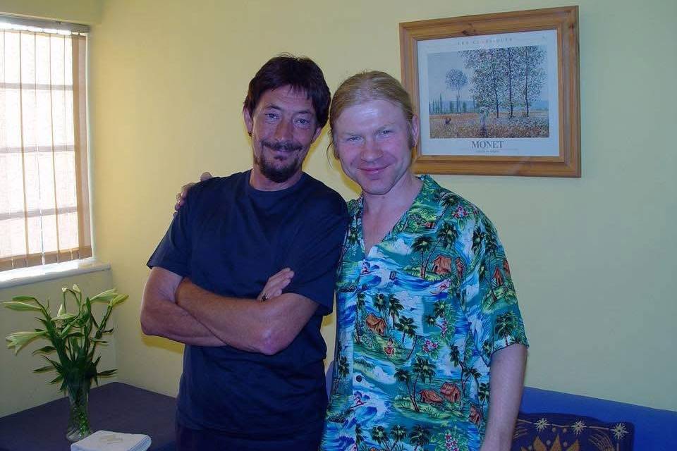 With Chris Rea