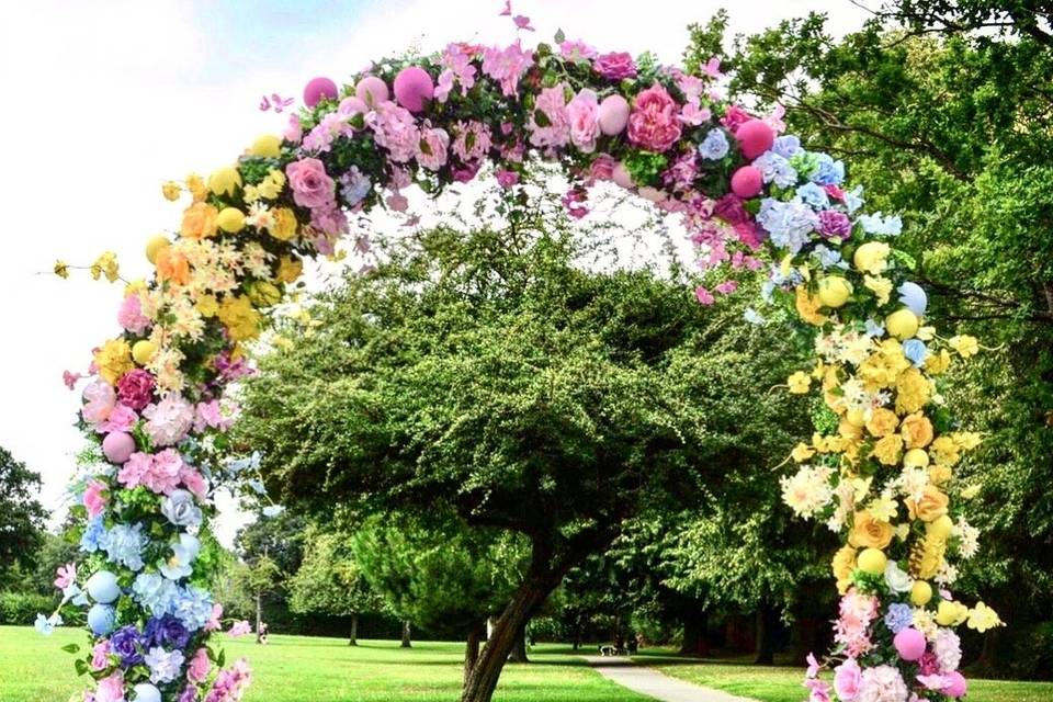 Flower arch