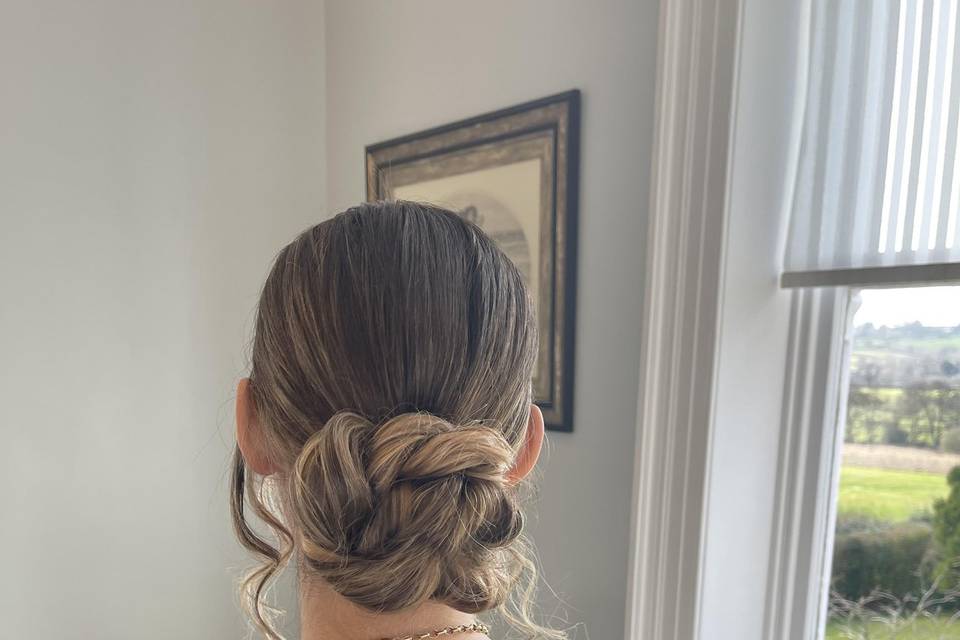 Elegant updo