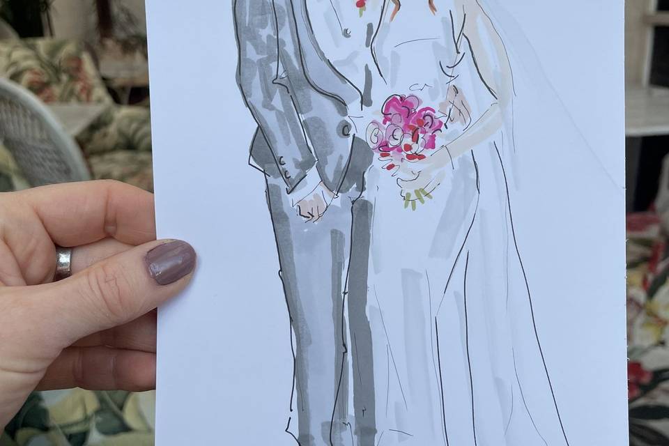 Wedding couple