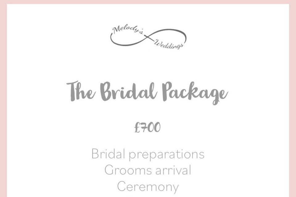 The Bridal Package
