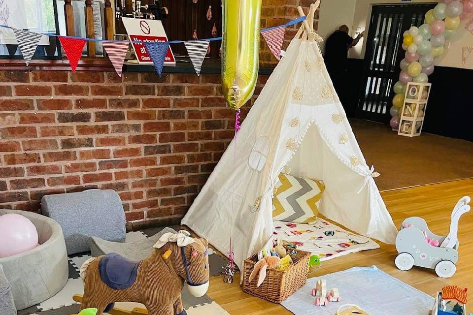 Teepee area