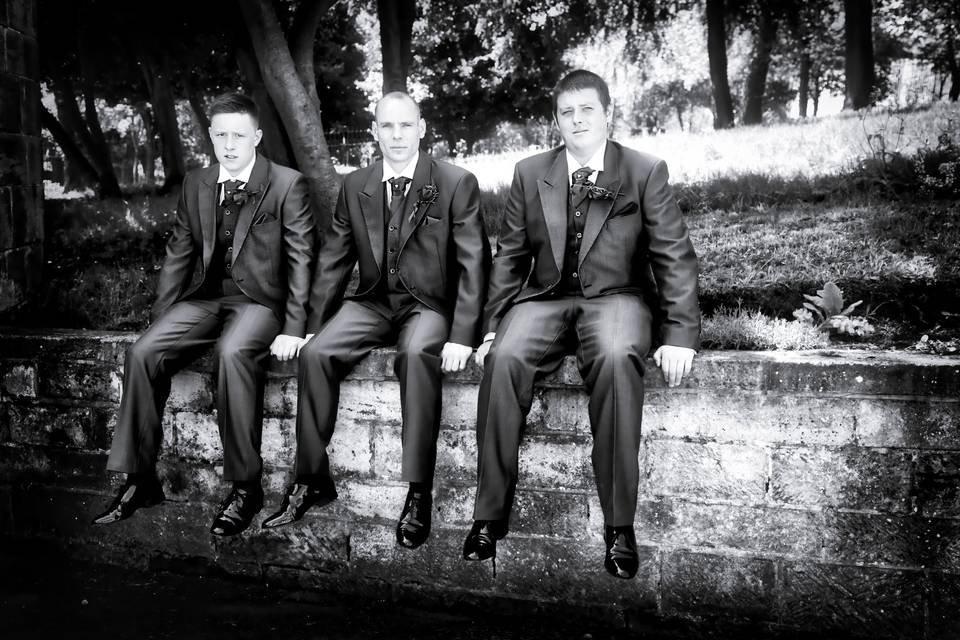 The groomsmen