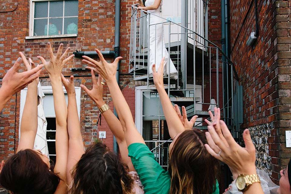 Bouquet Toss