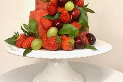 3 Tier Melon Cake