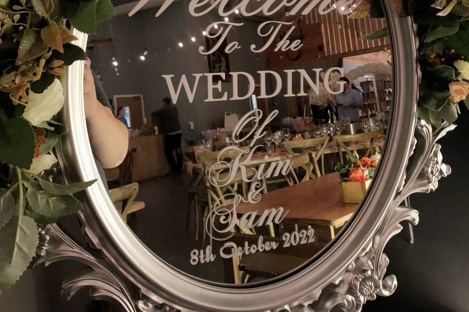 Welcome Mirror