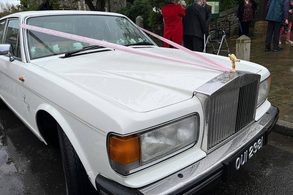 White Rolls Royce