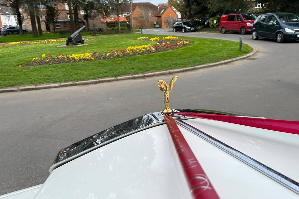 A view from the front..