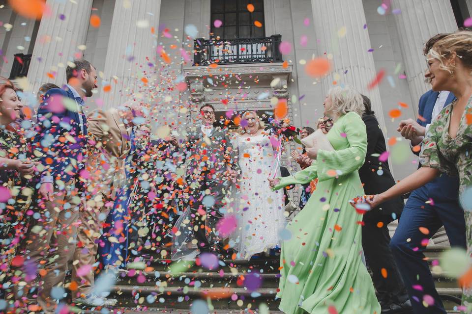 Confetti shot
