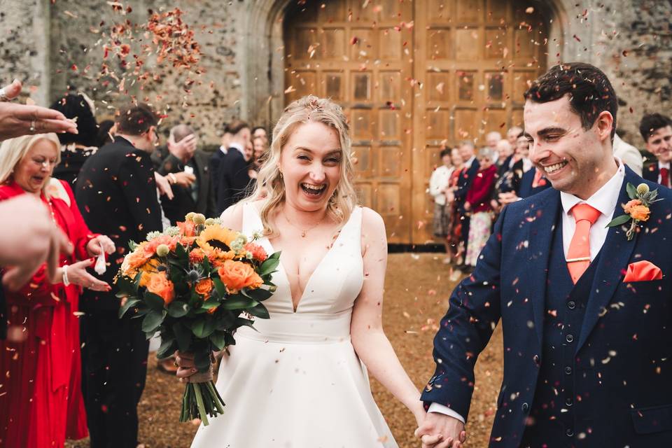 Pentney Abbey Wedding Photos