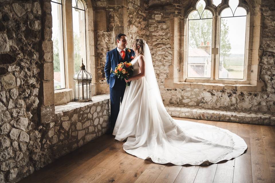 Pentney Abbey Wedding Photos