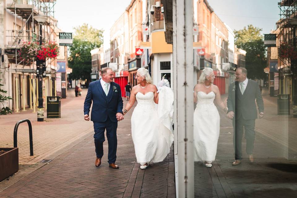 Dukes Head Hotel Wedding Photo