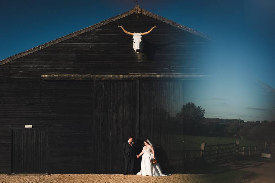 Hunters Hall Wedding Photo