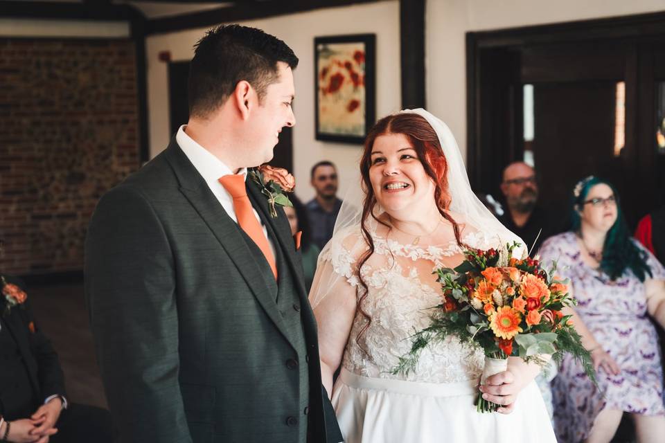 Hunters Hall Wedding Photo