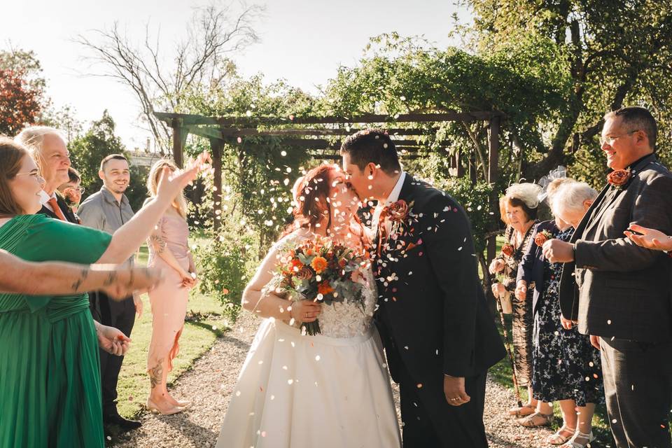 Hunters Hall Wedding Photo