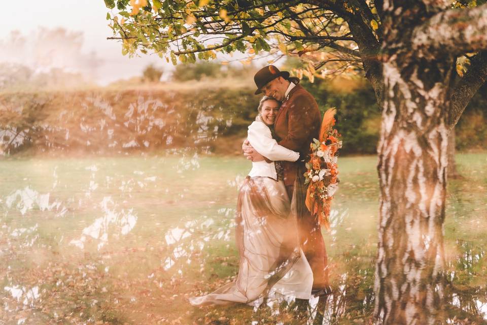 Pentney Abbey wedding photos