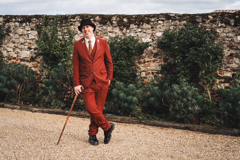 Pentney Abbey wedding photos