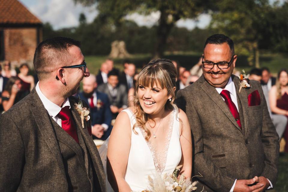 Little Massingham Barn Wedding