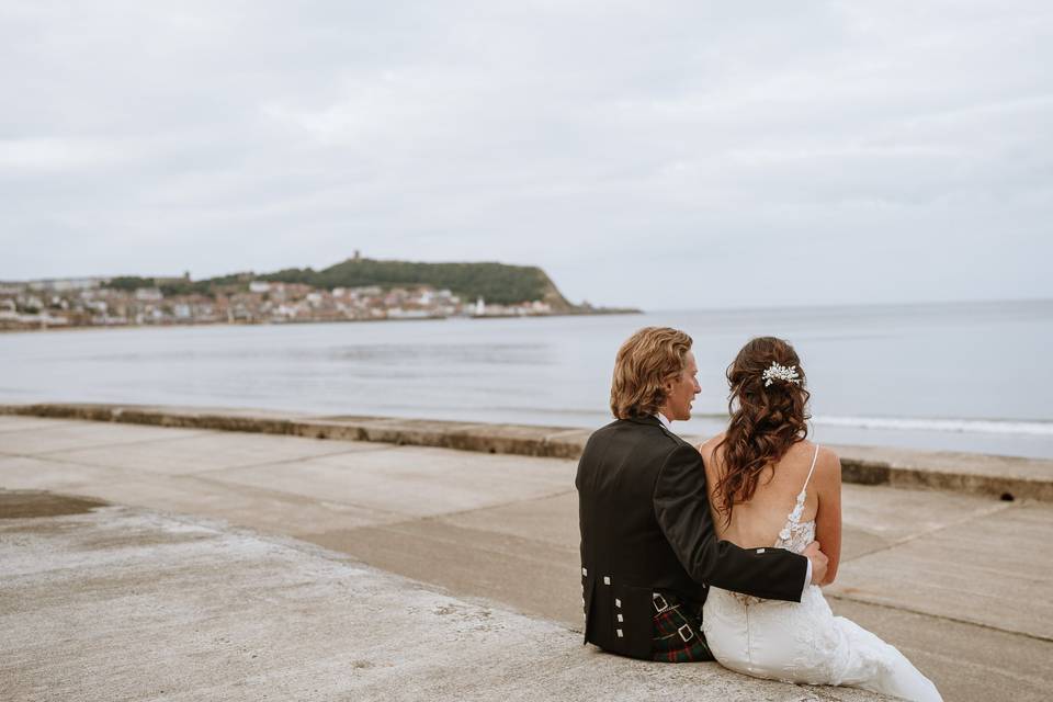 Portrait by the sea