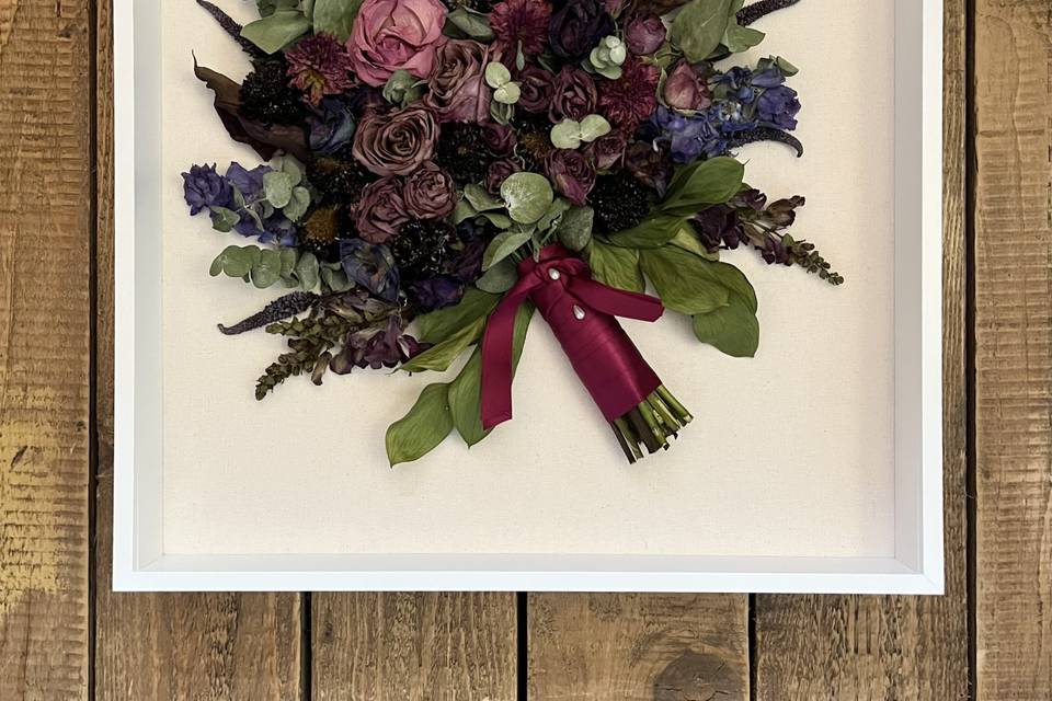 Large Framed Bouquet