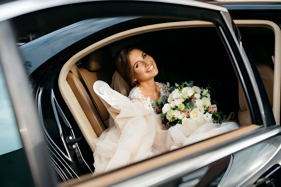 Premium wedding car