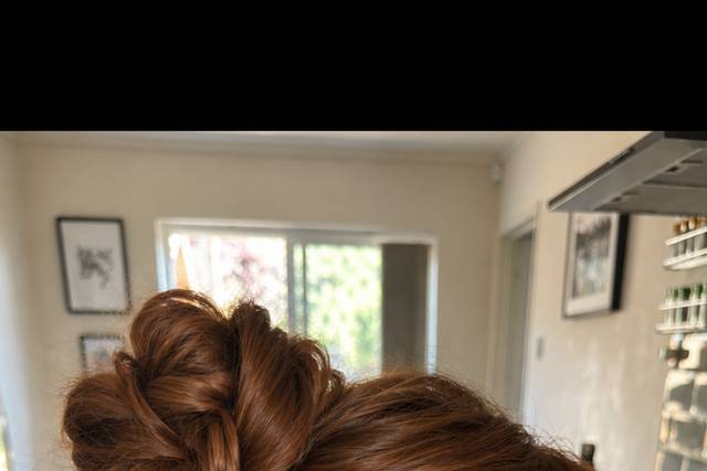 The High bun