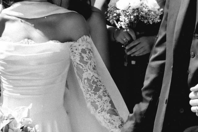Screenshot from wedding reel
