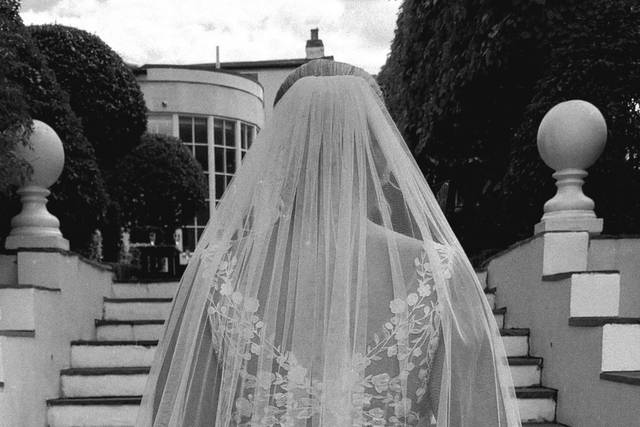 Screenshot from wedding reel