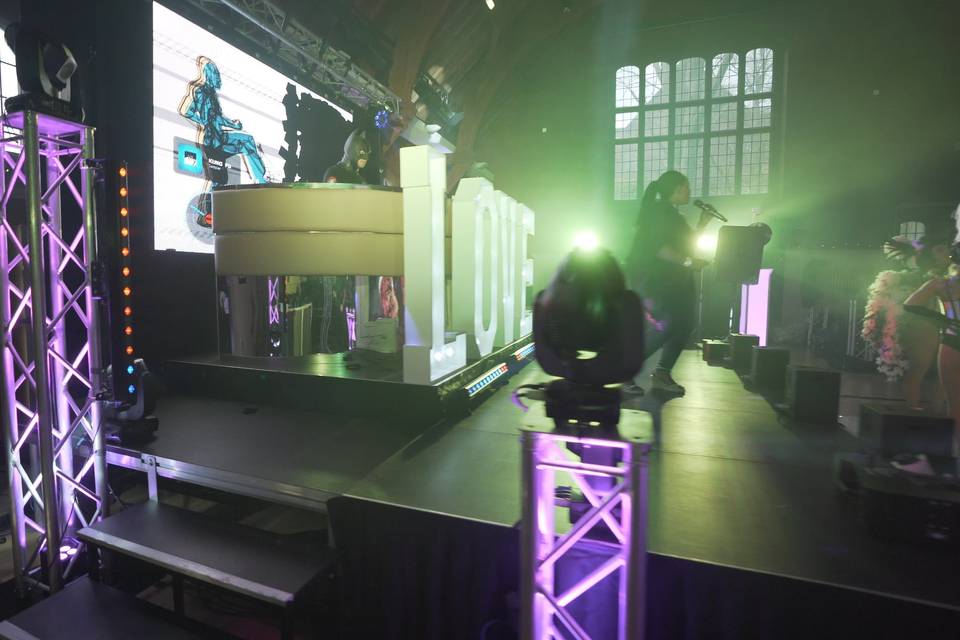 Stage set