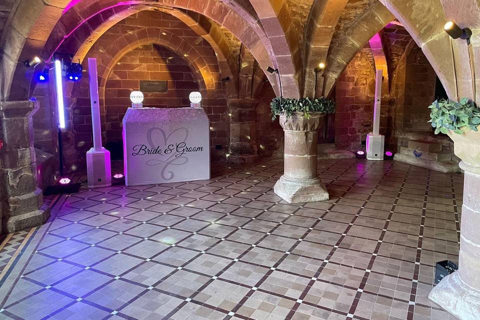 Manchester cathedral crypt