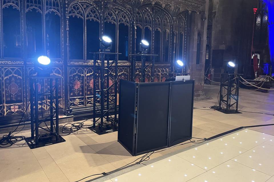 Upstairs at the Cathedral