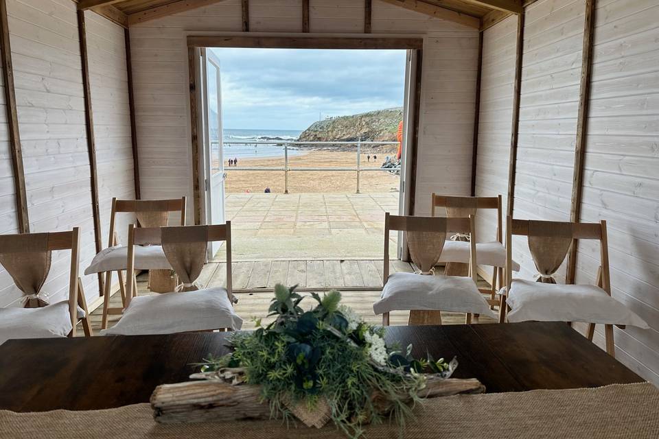 Bude Beach Hut Weddings