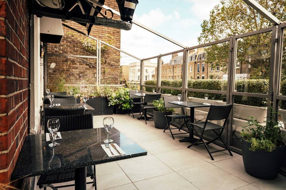 Main Terrace no covers