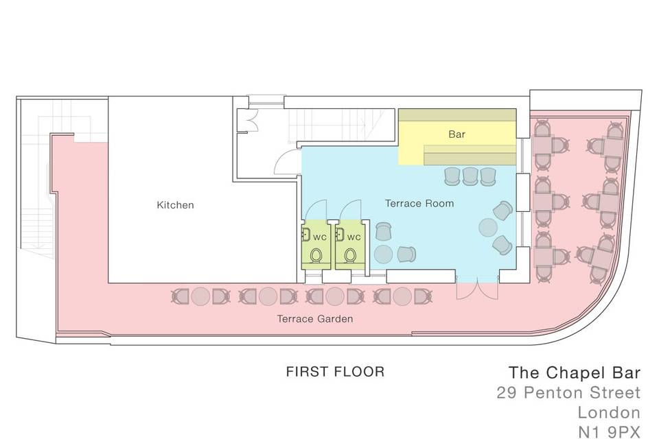 Terrace Bar floorplan