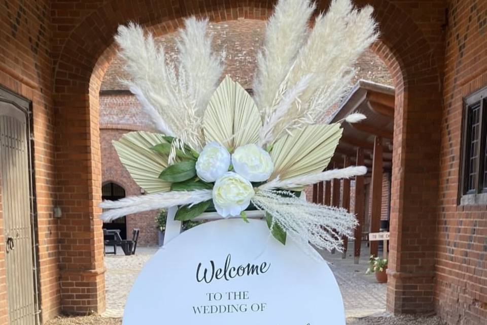 Welcome Sign