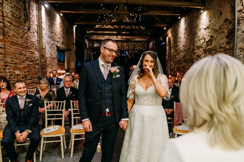 Ceremony at the normans