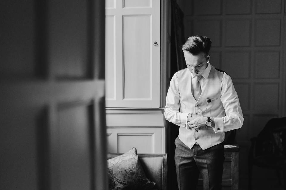 Groom prep