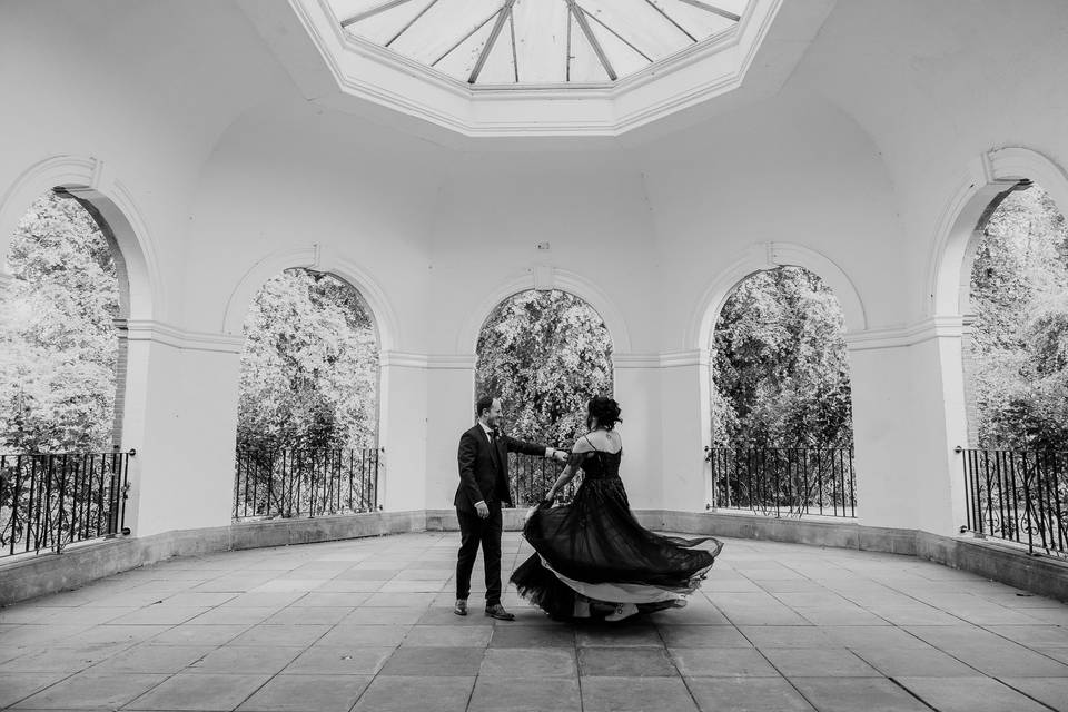 Dancing couple