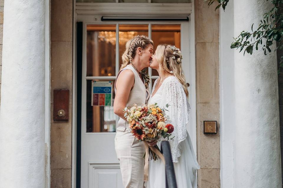 Just married