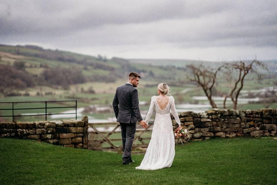 Danby Castle wedding