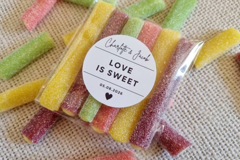 DIY sweet packets