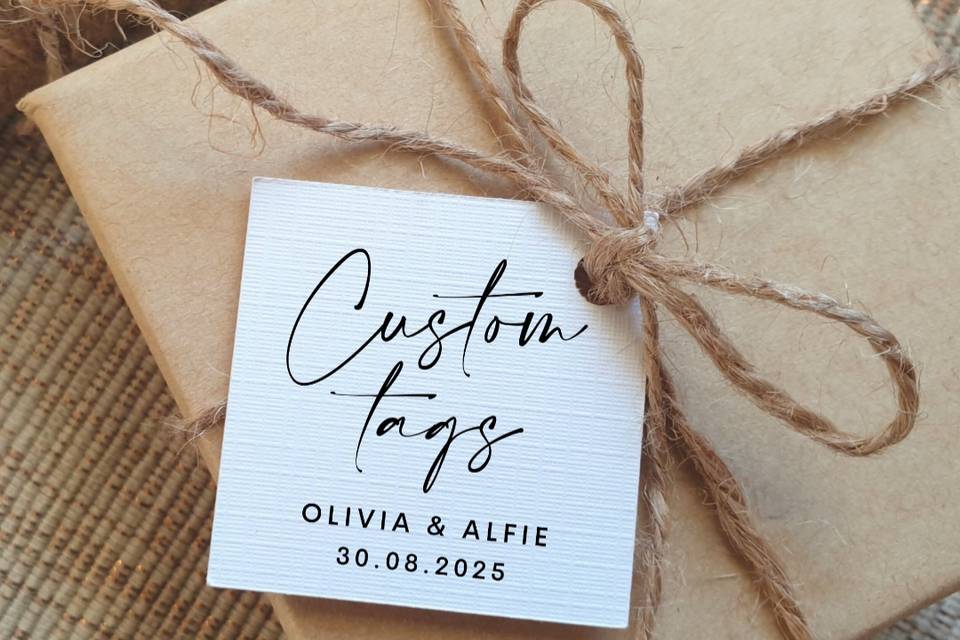 Custom favour tags