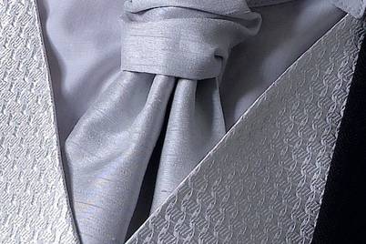 Silver Grey Cravat