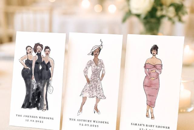 Katy Wedding Illustrator