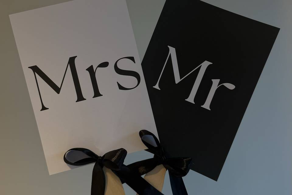 Mr & Mrs Cards