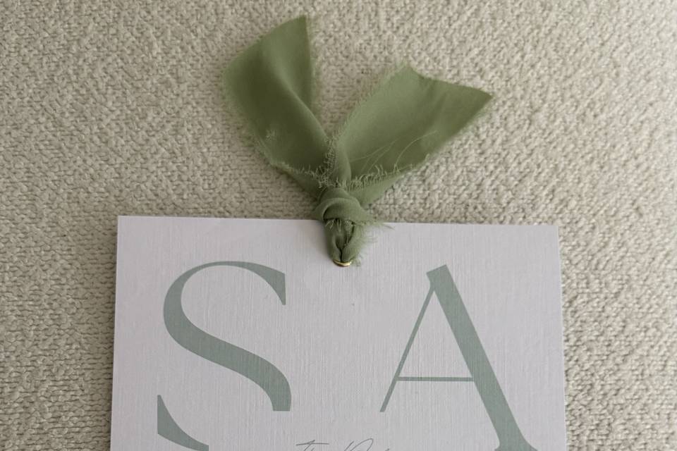 Luxury Save the Dates