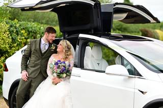 Falcon Tesla Wedding Cars