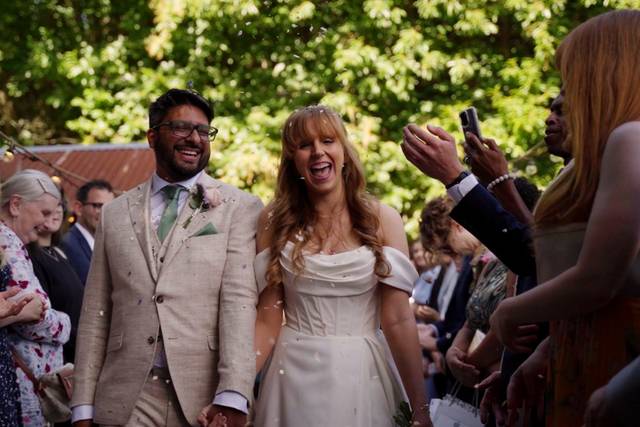 Couple confetti
